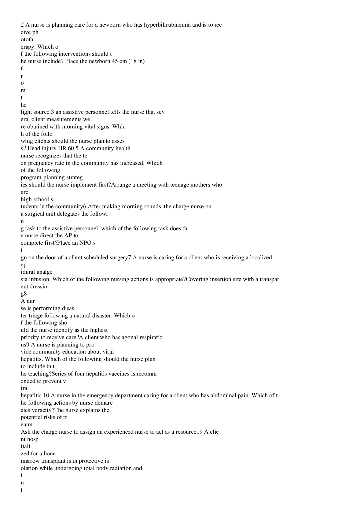 Preview image of ATI Predictor (Complete) Questions and Answers with Explanations (latest Update), 100% Correct, Download to Score A document